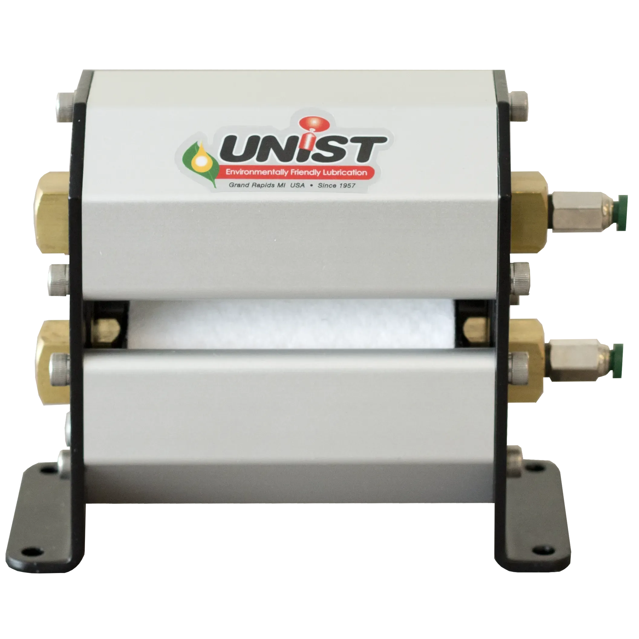 Mini-Roller lubricator for narrow width coil stock